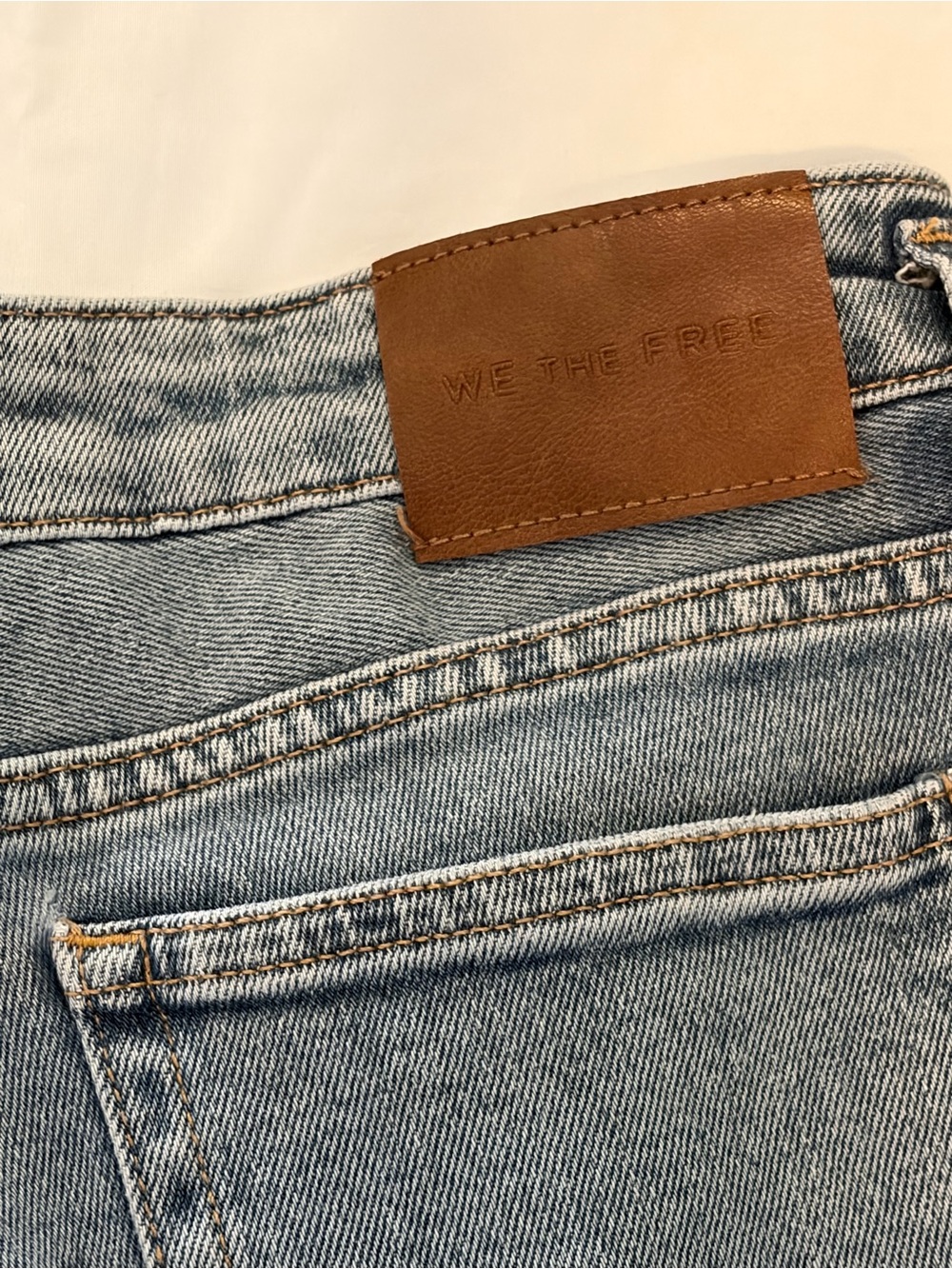 Free People Medium Wash Denim Flare Jeans - Picture 9 of 10